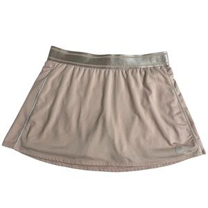 Nike Winter Court Pink and Silver Mini Tennis Skirt
